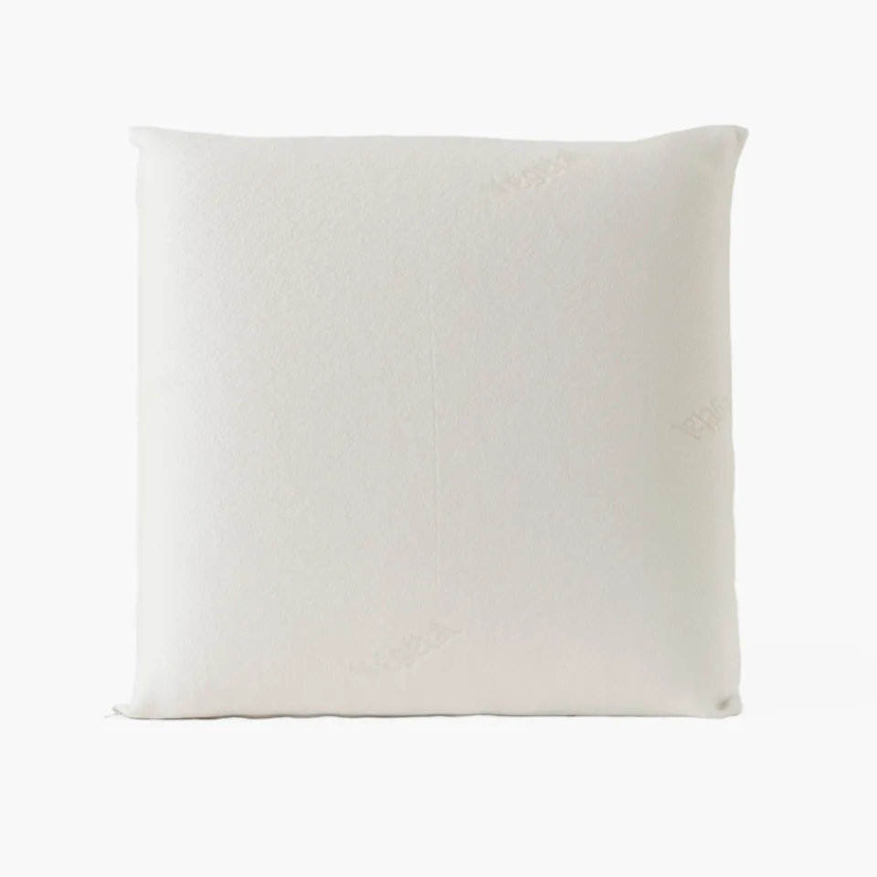 Carré Blanc Oreiller carré mémoire de forme Sérénité| Oreillers