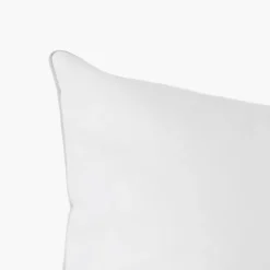 Carré Blanc Oreiller carré moelleux duvet de canard Neige| Oreillers