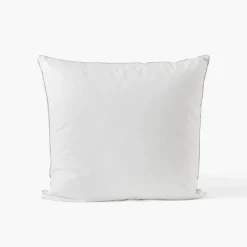 Carré Blanc Oreiller carré moelleux duvet d'oie Nuage| Oreillers