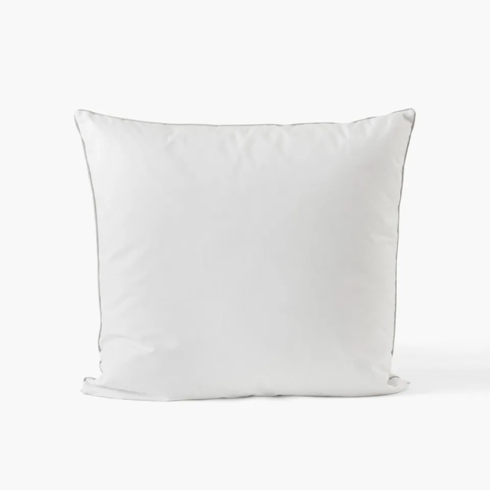 Carré Blanc Oreiller carré moelleux duvet d'oie Nuage| Oreillers