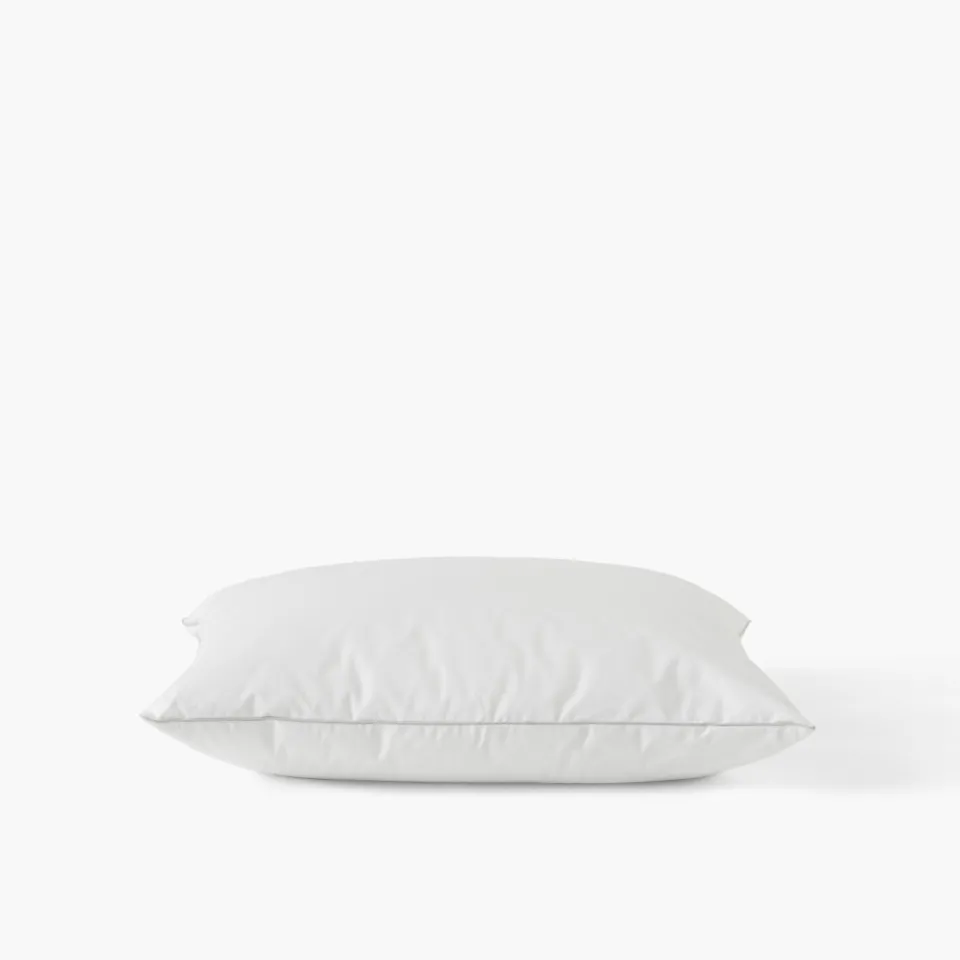 Carré Blanc Oreiller carré moelleux duvet d'oie Nuage| Oreillers