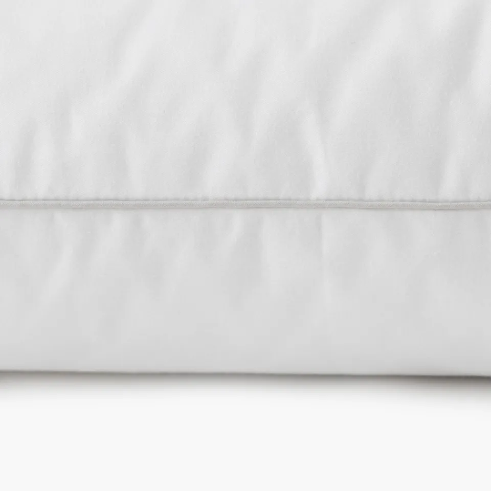 Carré Blanc Oreiller carré moelleux duvet d'oie Nuage| Oreillers