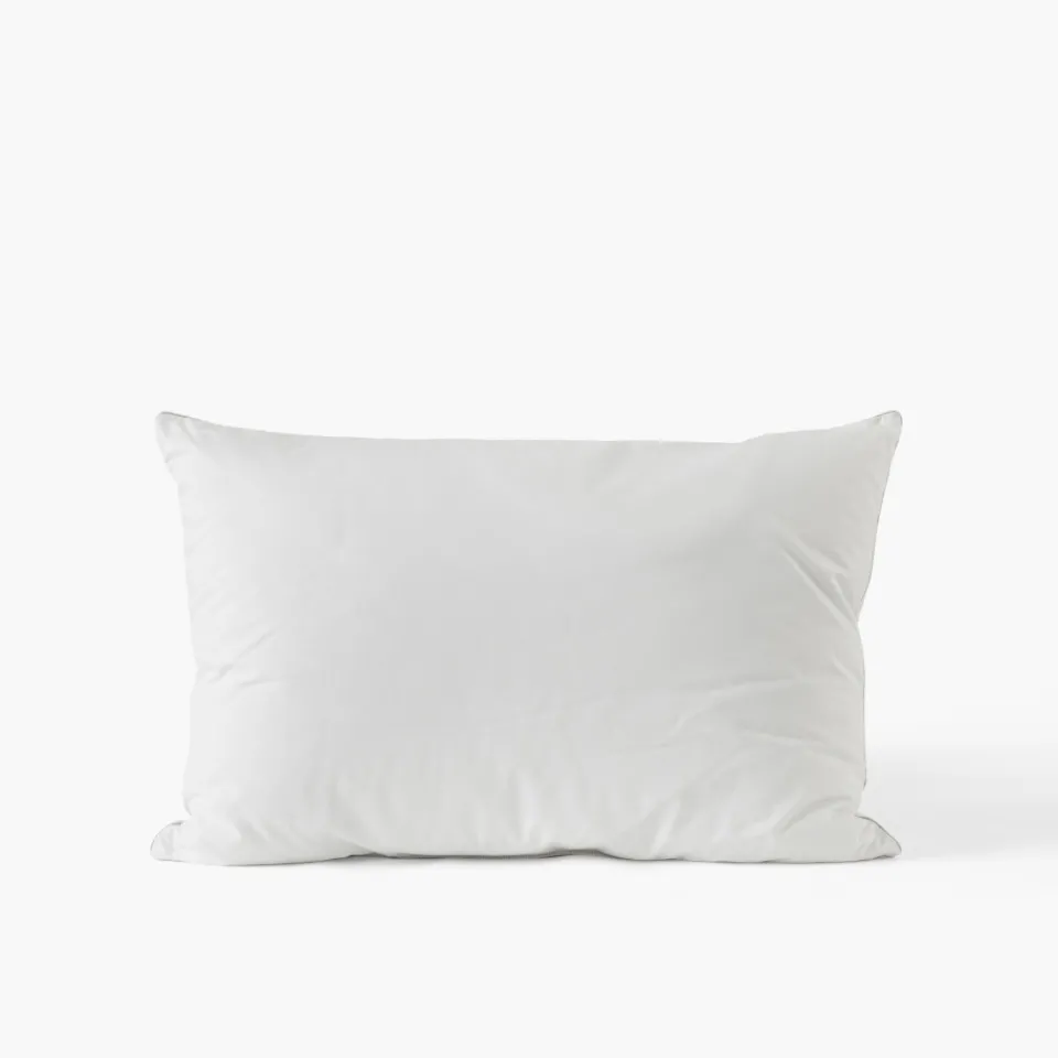 Carré Blanc Oreiller rectangulaire ferme synthétique Suprême| Oreillers