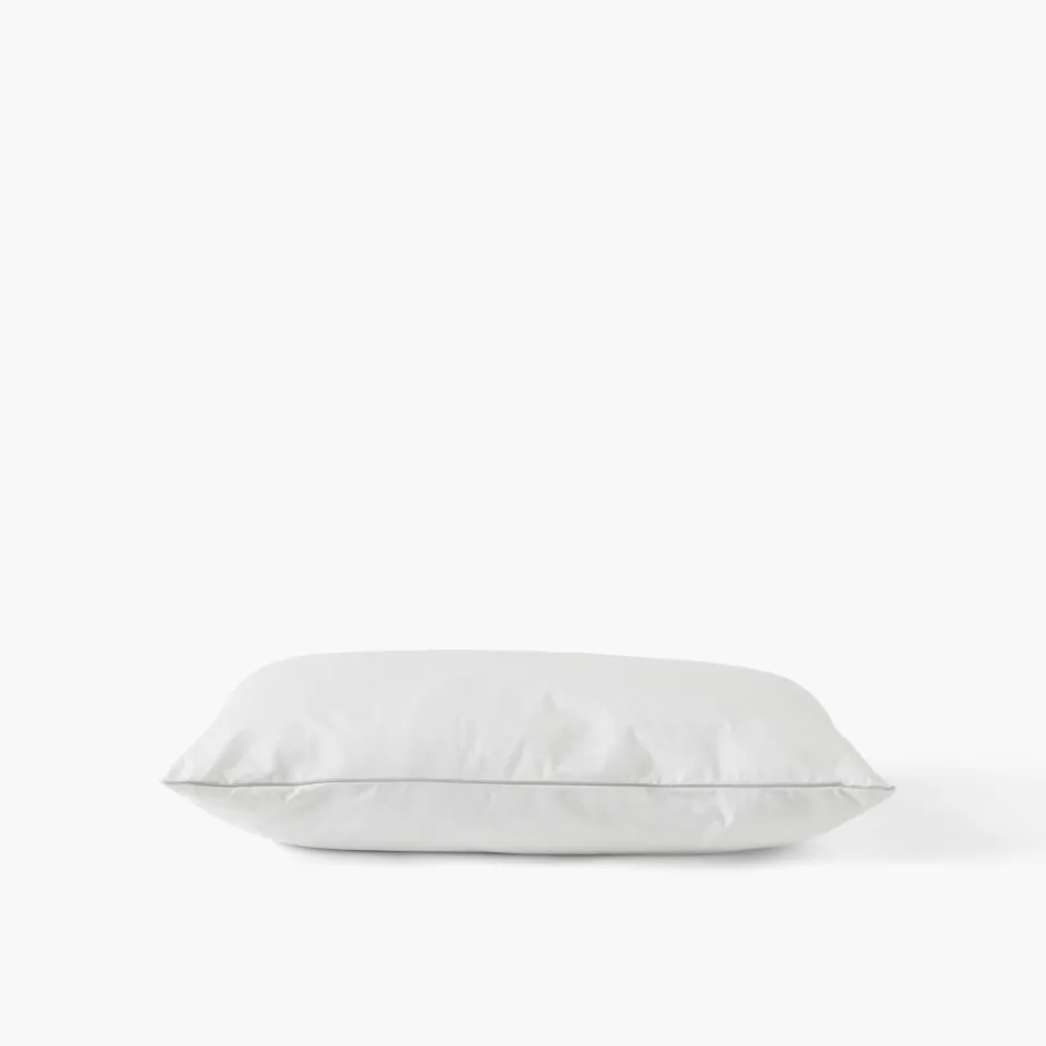 Carré Blanc Oreiller rectangulaire ferme synthétique Suprême| Oreillers