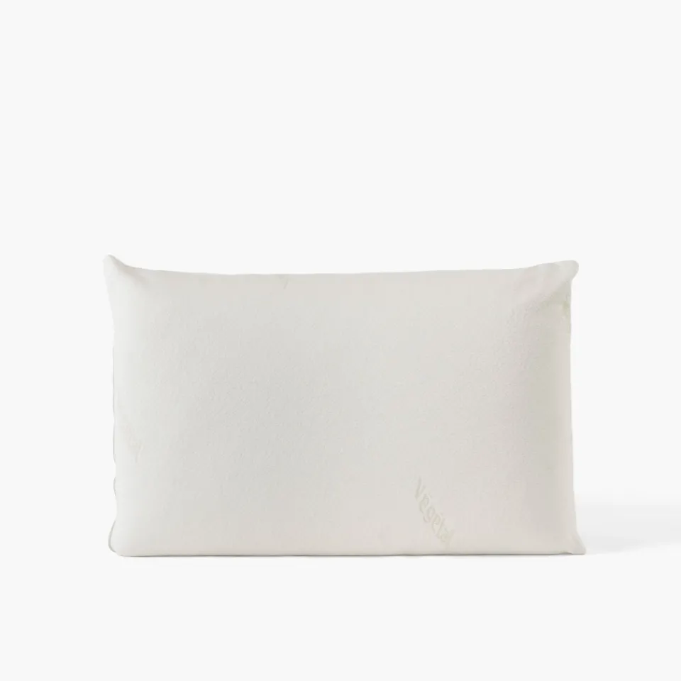 Carré Blanc Oreiller rectangulaire mémoire de forme Sérénité| Oreillers