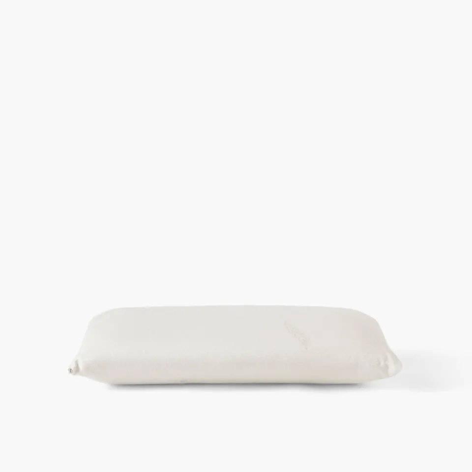 Carré Blanc Oreiller rectangulaire mémoire de forme Sérénité| Oreillers