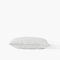 Carré Blanc Oreiller rectangulaire moelleux duvet de canard Neige| Oreillers
