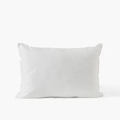 Carré Blanc Oreiller rectangulaire moelleux synthétique Suprême| Oreillers