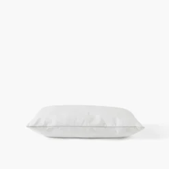 Carré Blanc Oreiller rectangulaire moelleux synthétique Suprême| Oreillers