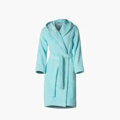 Carré Blanc Peignoir ado fille coton moelleux Julia lagon|Enfant Peignoirs 10 Ans - 16 Ans