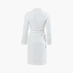 Carré Blanc Peignoir femme coton col kimono Pampa II blanc|Femme Peignoirs Femme