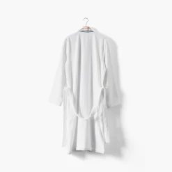 Carré Blanc Peignoir homme coton col kimono Roland-Garros 2024 Ace|Homme Coffrets Cadeaux|Roland-garroscollab