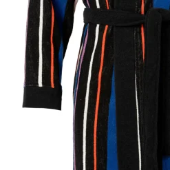 Carré Blanc Peignoir homme coton col kimono Blocolor|Homme Peignoirs Homme