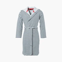 Carré Blanc Peignoir homme coton et polyester à capuche Hauban|Homme Peignoirs Homme