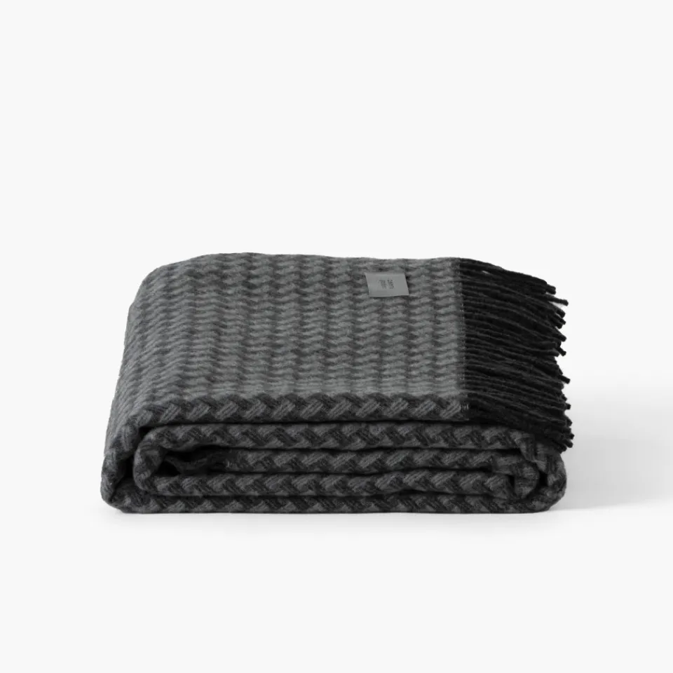 Carré Blanc Plaid Baikal anthracite|Homme Coffrets Cadeaux|Plaids Et Couvre-lits