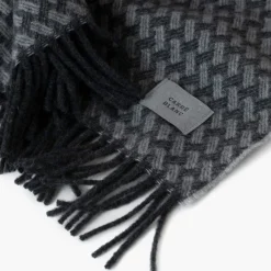 Carré Blanc Plaid Baikal anthracite|Homme Coffrets Cadeaux|Plaids Et Couvre-lits