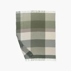 Carré Blanc Plaid laine et cachemire Alpage kaki|Femme Coffrets Cadeaux|Coffrets Cadeaux