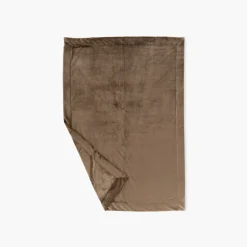 Carré Blanc Plaid polaire Oslo bronze|Homme Coffrets Cadeaux|Plaids Et Couvre-lits