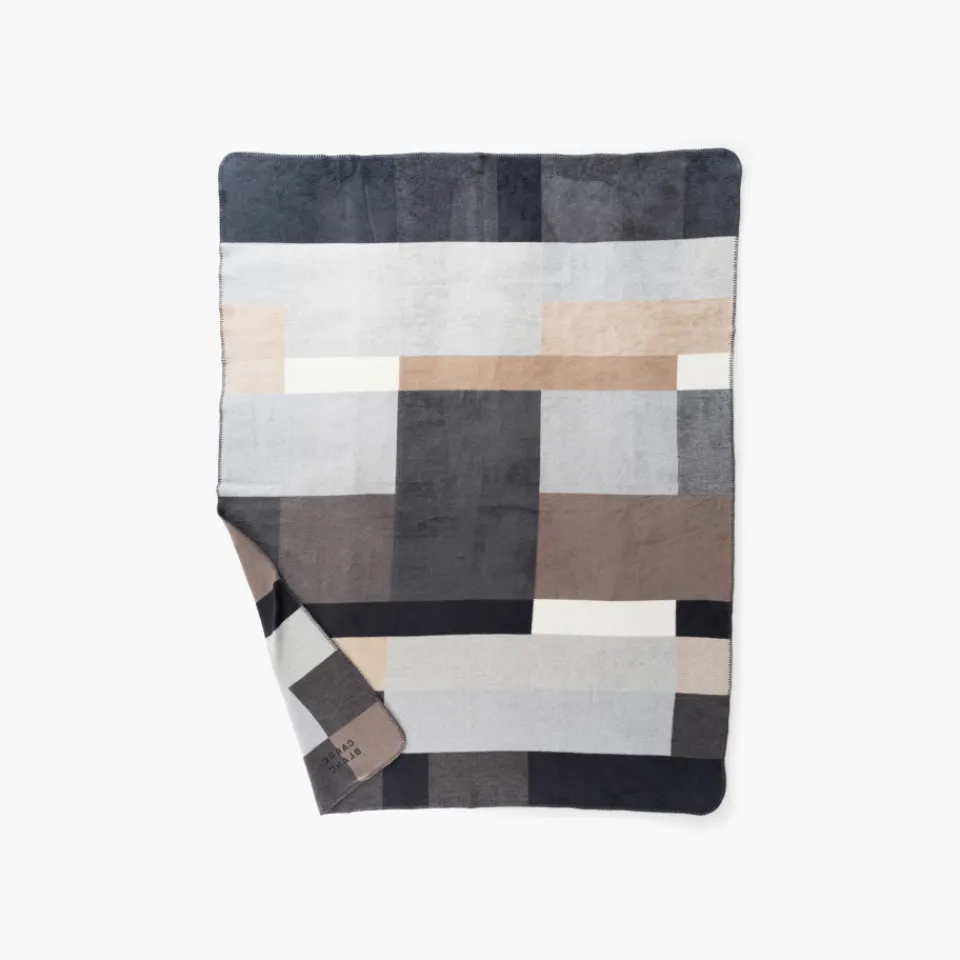 Carré Blanc Plaid Tignes gris|Homme Coffrets Cadeaux|Plaids Et Couvre-lits