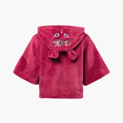 Carré Blanc Poncho enfant Kittyful Cassis|Enfant Robes De Chambre