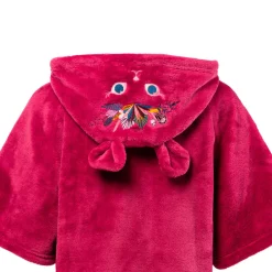 Carré Blanc Poncho enfant Kittyful Cassis|Enfant Robes De Chambre