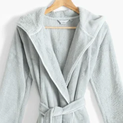 Carré Blanc Robe de chambre ado polaire à capuche Elsa|Enfant Robes De Chambre