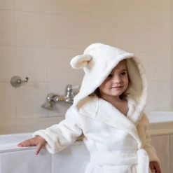 Carré Blanc Robe de chambre enfant Féeries Ivoire|Enfant Robes De Chambre