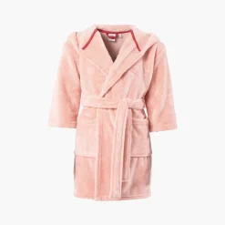 Carré Blanc Robe de chambre enfant polaire à capuche Sweetful rose|Enfant Robes De Chambre
