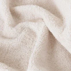 Carré Blanc Serviette de toilette bouclette de coton Crocoful|Enfant Serviettes De Toilette