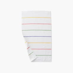 Carré Blanc Serviette de toilette coton Rosella blanc| Serviettes De Toilette