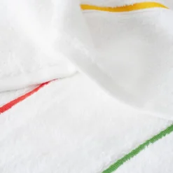 Carré Blanc Serviette de toilette coton Rosella blanc| Serviettes De Toilette