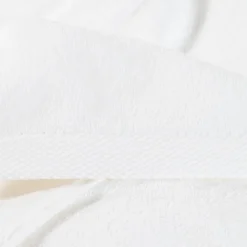 Carré Blanc Serviette de toilette coton Artica blanc|Enfant Serviettes De Toilette