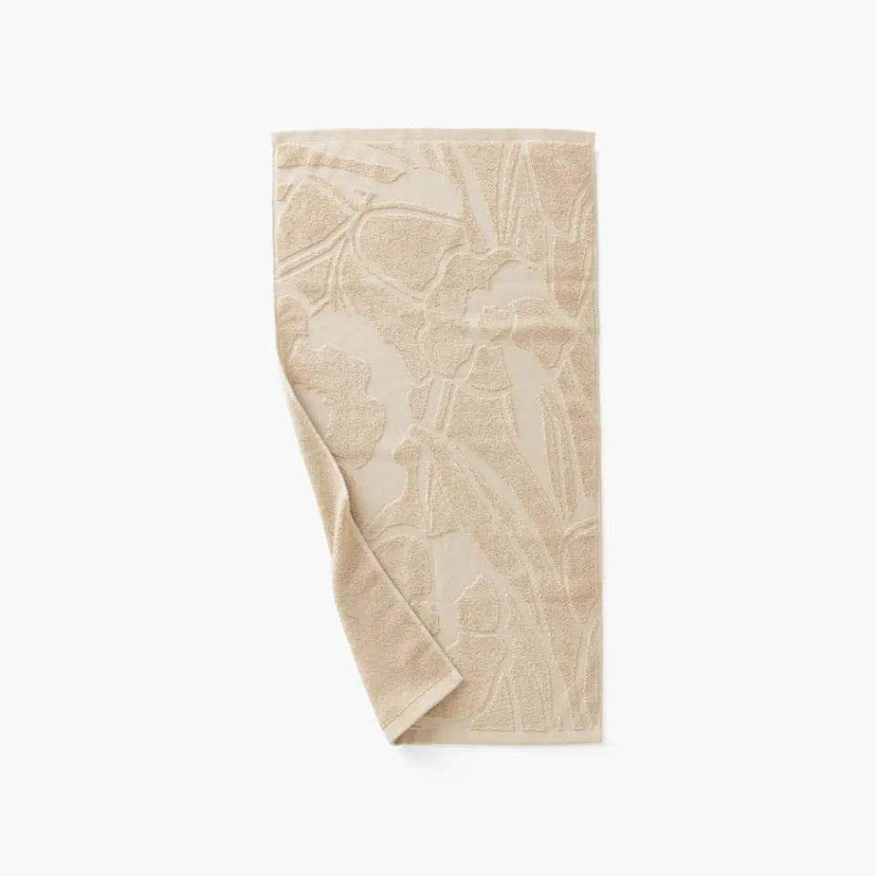 Carré Blanc Serviette de toilette coton bio Gisèle| Serviettes De Toilette
