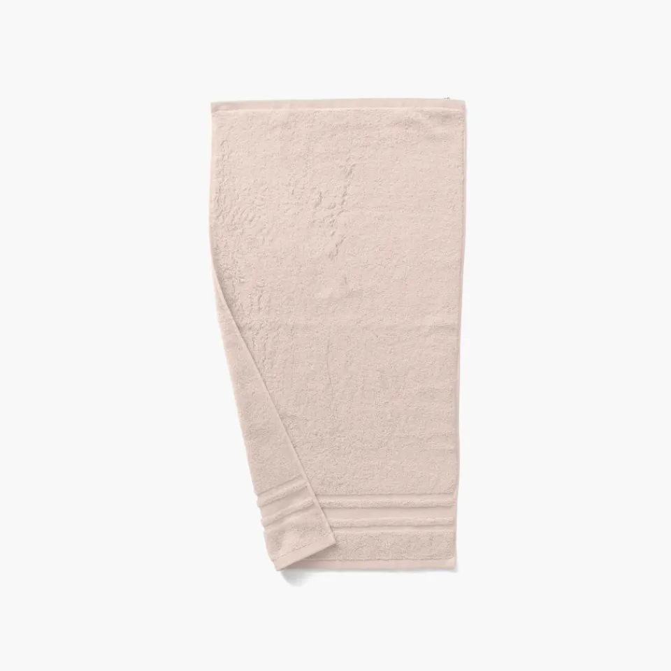 Carré Blanc Serviette de toilette coton Lola II lin| Serviettes De Toilette