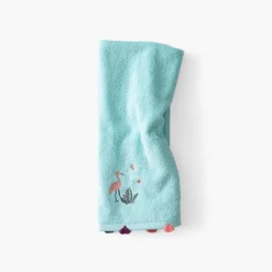 Carré Blanc Serviette de toilette coton Aruba celadon|Enfant Serviettes De Toilette