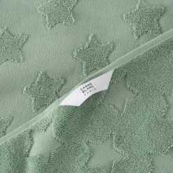 Carré Blanc Serviette de toilette coton Monjour eucalyptus|Enfant Serviettes De Toilette|Nouveautés Bébénew