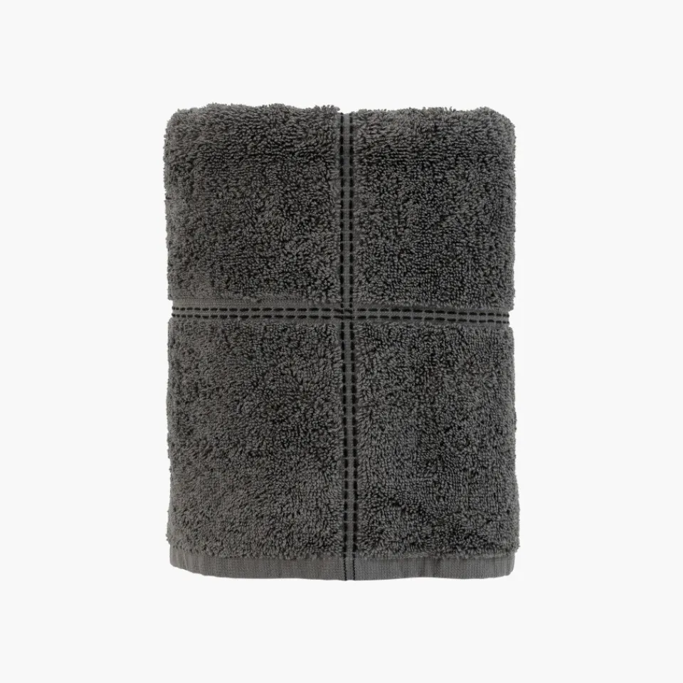 Carré Blanc Serviette de toilette coton Grizzli| Serviettes De Toilette