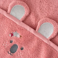 Carré Blanc Serviette de toilette coton Xmasful pétale|Enfant Serviettes De Toilette|Nouveautés Bébénew