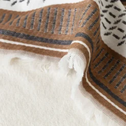 Carré Blanc Serviette de toilette coton Eclipse écru| Serviettes De Toilette