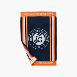 Carré Blanc Serviette de toilette joueur•se Roland-Garros 2024 marine|Homme Coffrets Cadeaux|Roland-garroscollab