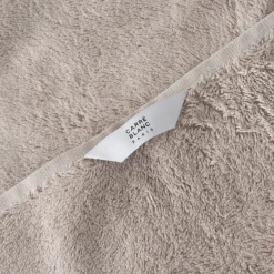 Carré Blanc Serviette invité coton et viscose de bambou Aura taupe|Femme Coffrets Cadeaux|Serviettes Invité