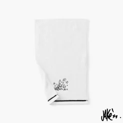 Carré Blanc Serviette invité coton Jakè x|Homme Coffrets Cadeaux|Serviettes Invité