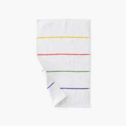 Carré Blanc Serviette invité coton Rosella blanc| Serviettes Invité