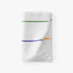 Carré Blanc Serviette invité coton Rosella blanc| Serviettes Invité