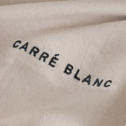 Carré Blanc Tablier de cuisine coton Signature grège|Femme Coffrets Cadeaux
