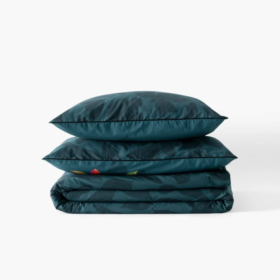 Carré Blanc Taie de traversin coton Eclats| Taies De Traversin