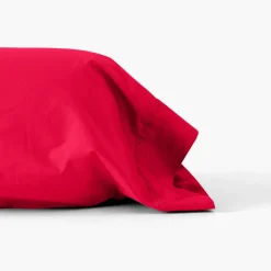 Carré Blanc Taie de traversin percale de coton Neo grenadine| Taies De Traversin