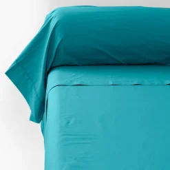 Carré Blanc Taie de traversin percale de coton Neo canard| Taies De Traversin