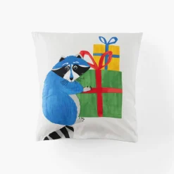 Carré Blanc Taie d'oreiller carrée coton bio Tadam enfant|Enfant Linge De Litbio|Taies D'oreiller