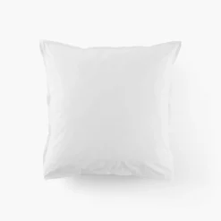 Carré Blanc Taie d'oreiller carrée coton Neo blanc| Taies D’oreiller